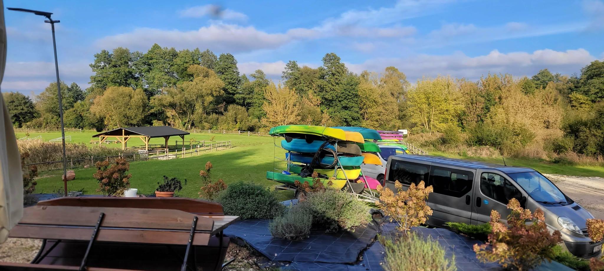 Przystań kajakowa Bastek - Baza Fundacji